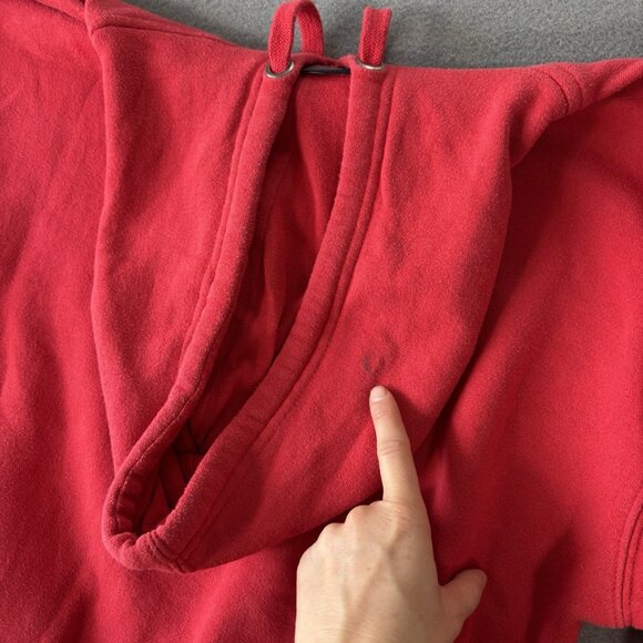 Vintage Men's Red Classic Florida Panthers Hoodie Size M Casual NHL Hockey Y2K - Picture 14 of 16